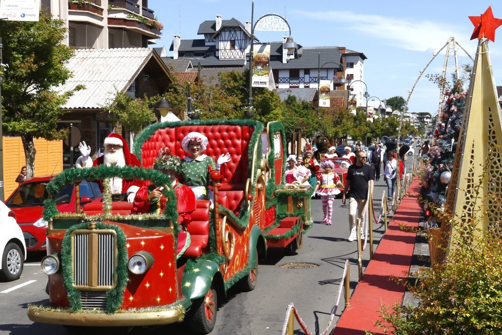 desfile natal luz