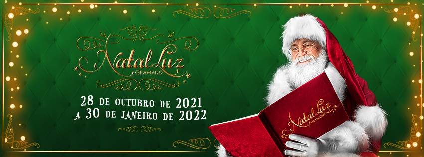 Divulgadas as datas do Natal Luz 2021/2022